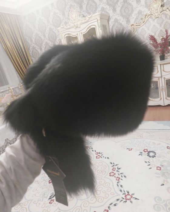 Шапка песец натуральная