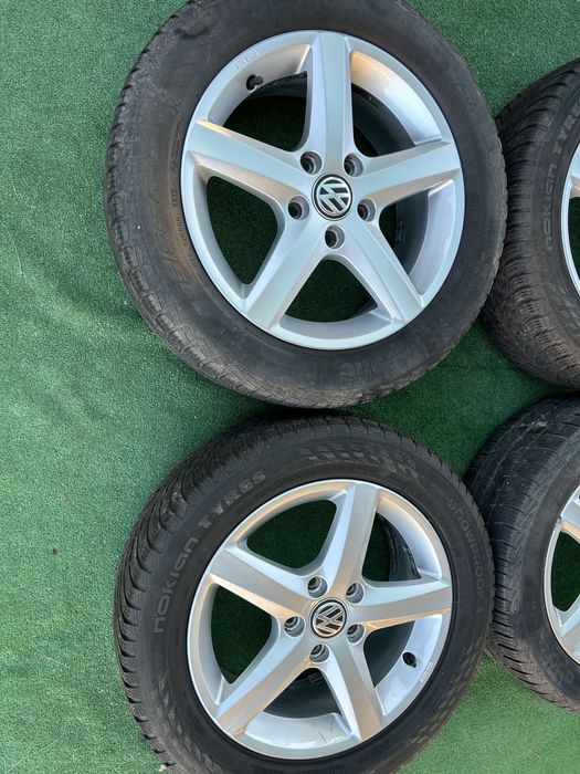 5x112 16 една джанта за vw golf 5 6 pasat touran kadi skoda seat
