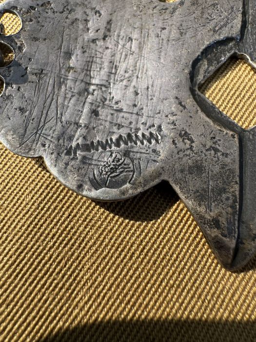 Антикварный серебряный женский ремень 19 века