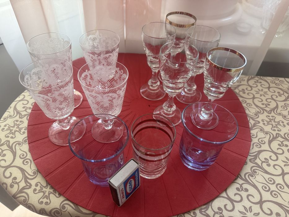 Бокалы советское стекло
