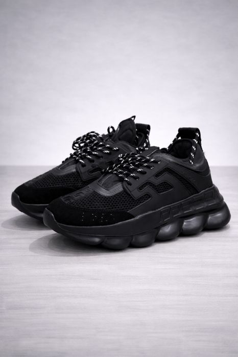 Versace Chain Reaction Black 40-43