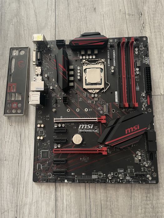 Kit MSI B360 Gaming Plus + Intel Core i5-8400