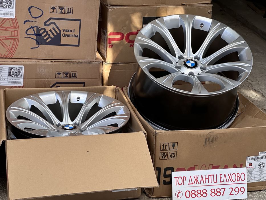 Промоция !!! Джанти Style 166 19 “ цола 9х10 j чисто нови e38 e39 e60