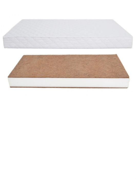 Patut pliant Lionelo și saltea cocos