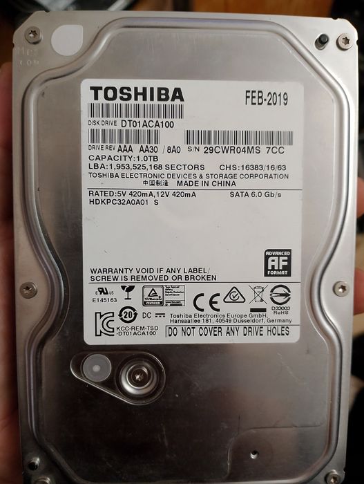 Продается хард диск 500гб