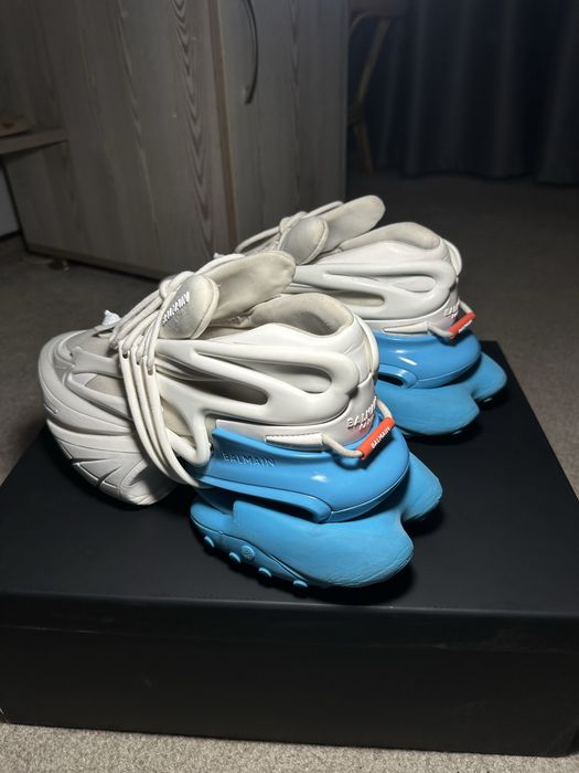 Balmain Unicorn White & Blue