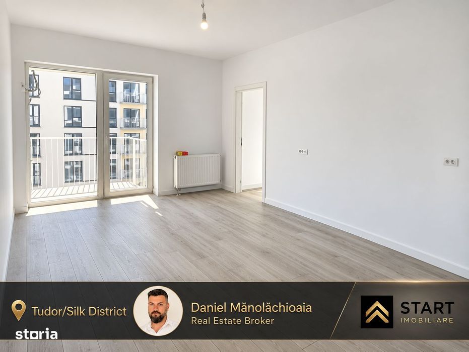 Apartament 3 camere | Silk District | 64 mp Etaj 8 | Parcare acoperită