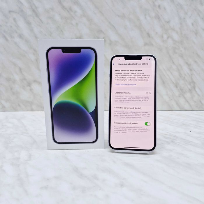 Iphone 14 256gb 79% baterie ZEUS Amanet Militari 33731