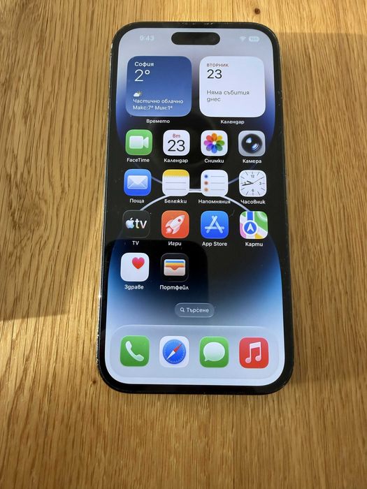 Продавам  iPhone 14 Pro 128GB черен