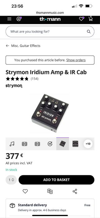 Strymon Iridium Amp & IR Cab