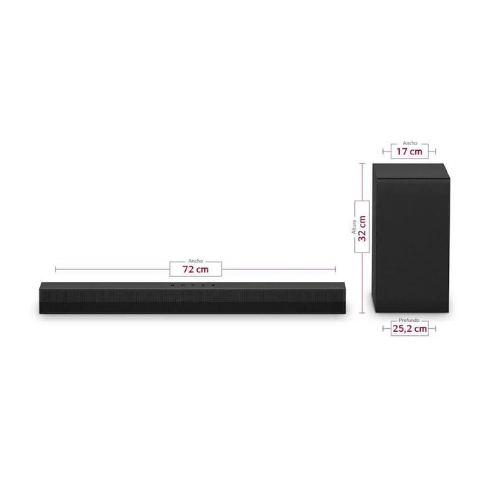 Saund bar LG S40T 2.1. Для дома.