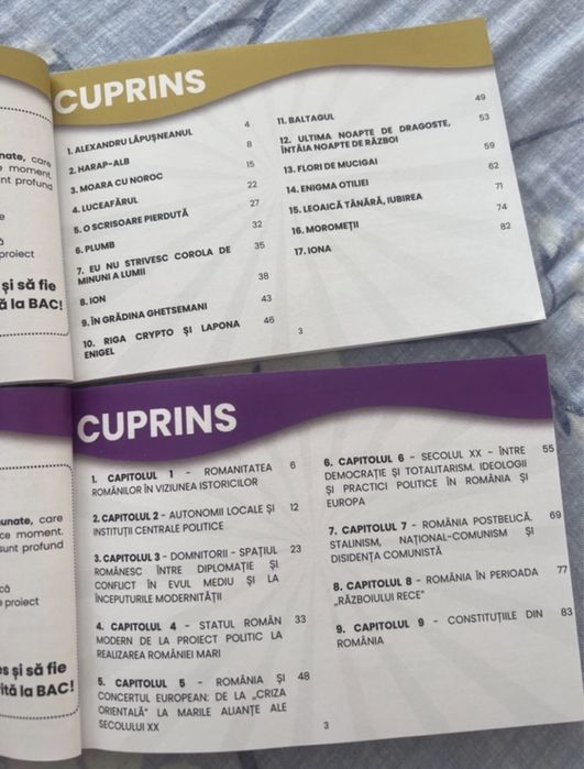 Istoria + Romana de buzunar