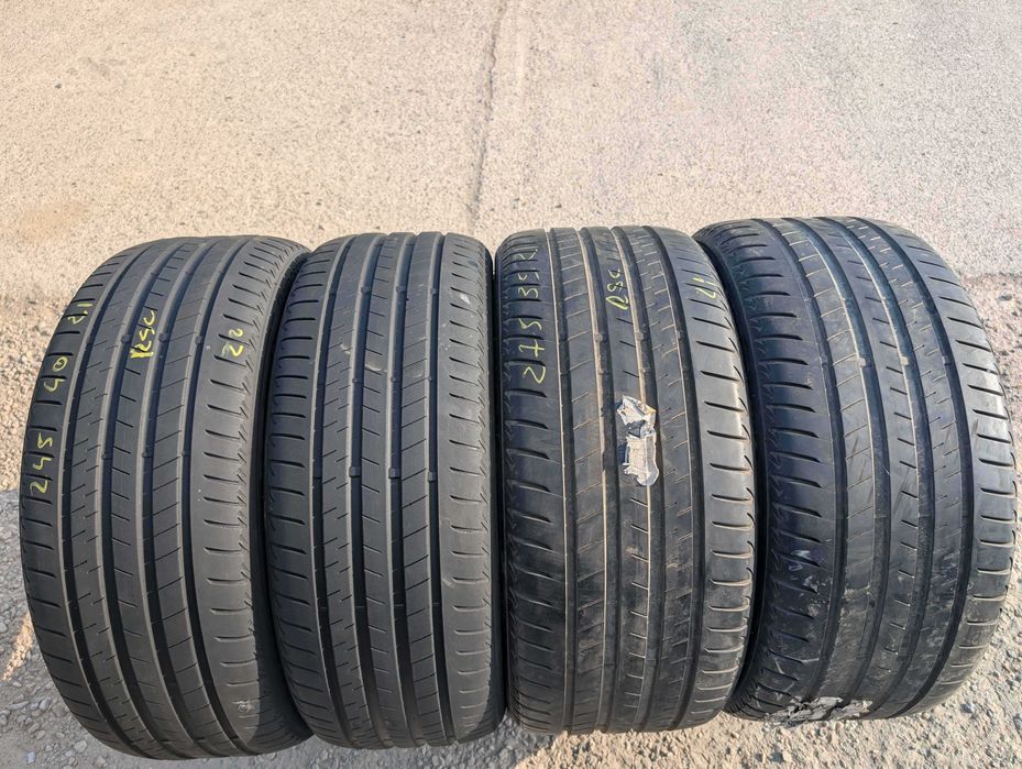 SET 4 Anvelope Vara 245/40 R21 + 275/35 R21 Bridgestone Alenza 001 - BMW X3 / X4 Original | Runflat| Pret/buc