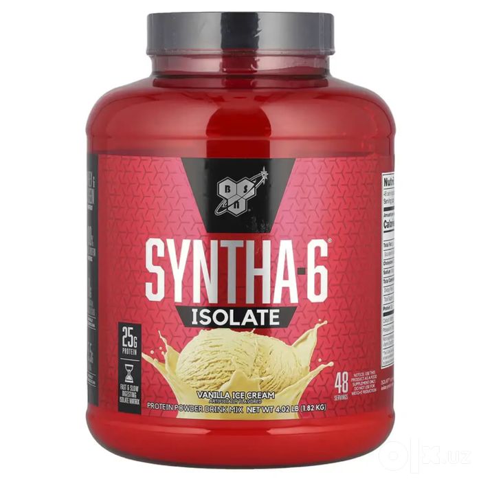 SYNTHA-6 ISOLATE 1,8 кг Америка 100% Оригинал Доставка по Узбекистану