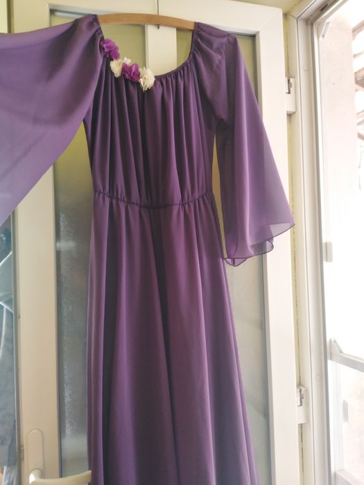 Rochie mov elegantă