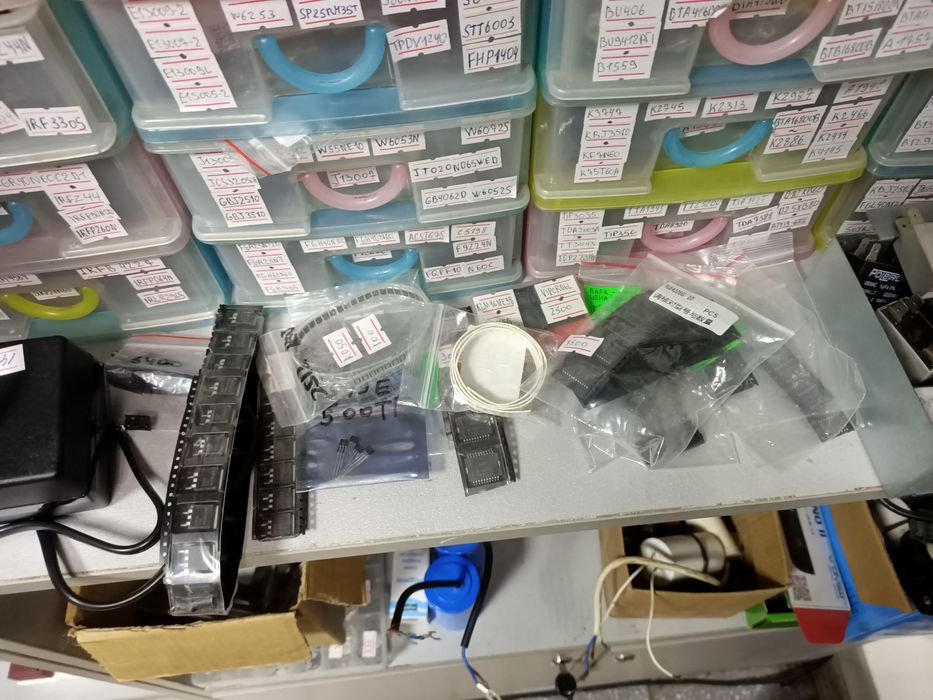 Транзисторы , драйвера шимки.