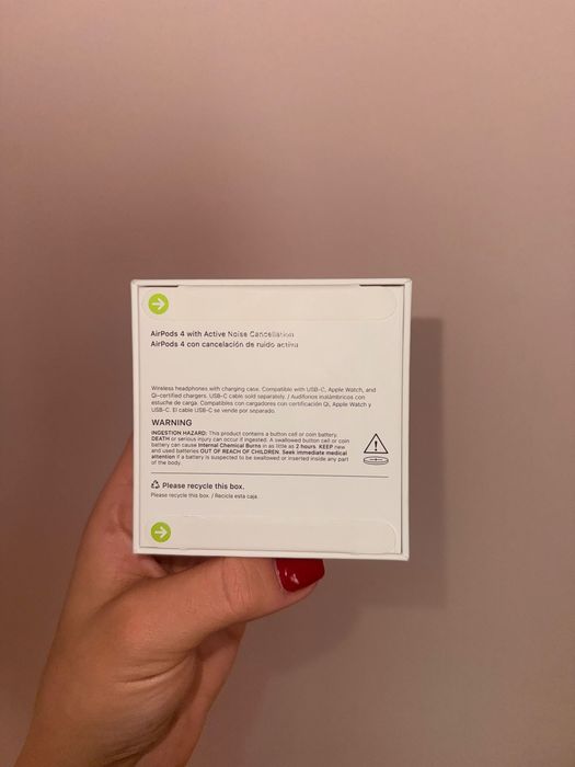 AirPods 4 with active noise cancellation