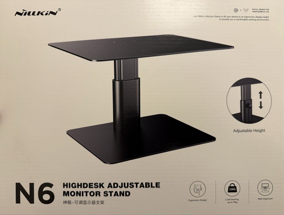 Support / stand aluminu Macbook sau Monitor, reglabil pe inaltime