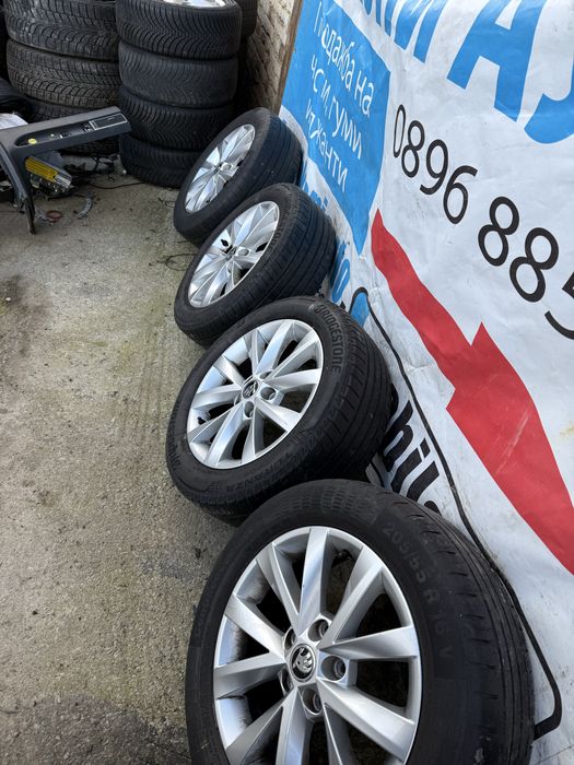 16 5х112 джанти с гуми