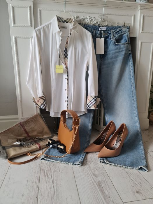 Нови дънки Zara  с етикет