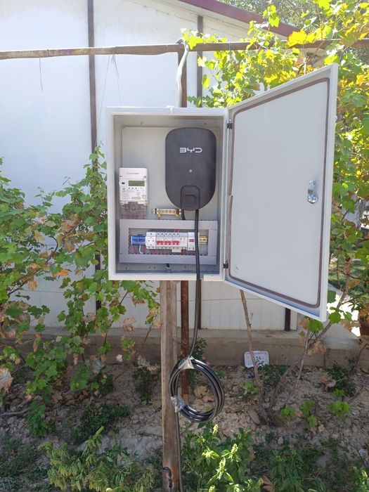 Установка зарядное устройство для Электромобилей