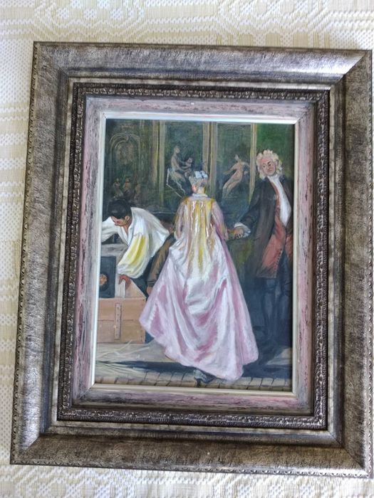 Много красиви стари картини от майстори