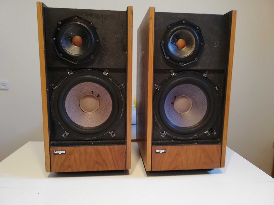 Set Boxe MIRSCH model OM 3-28 - 3 Cai/50 W - Rare/Impecabile/Sweden