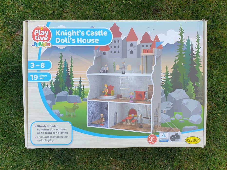 Casa de papusi/Castel de lemn/Cetate de jucarie, inaltime 1m