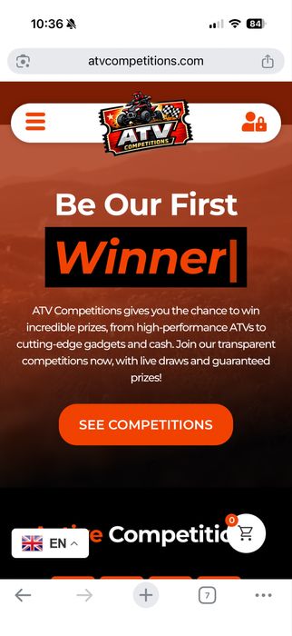 Vand business online complet-platforma giveaway & competitii ( Atv competitions)