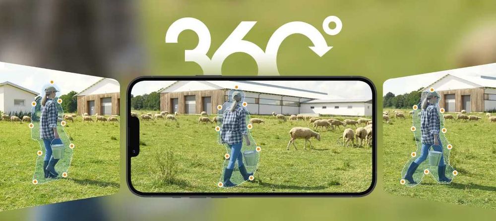 4G (SIM) камера за видеонаблюдение със соларен панел IMOU AOV PT 5MP +Гаранция