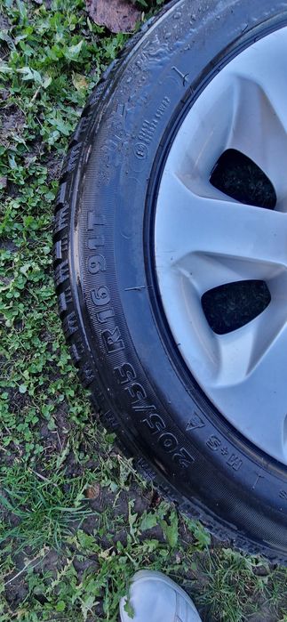 Jante aliaj BMW R16 + gume în stare bună