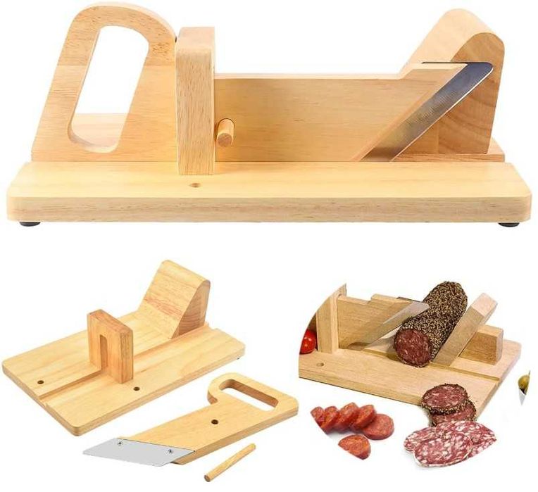 Дървена гилотина SLICER за прецизно рязане на мезета