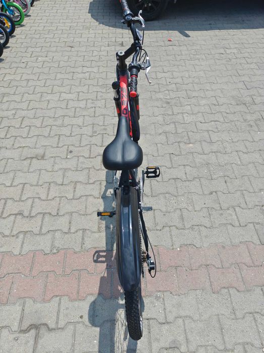 PA Алуминиев велосипед 27.5" PRO черен/червен