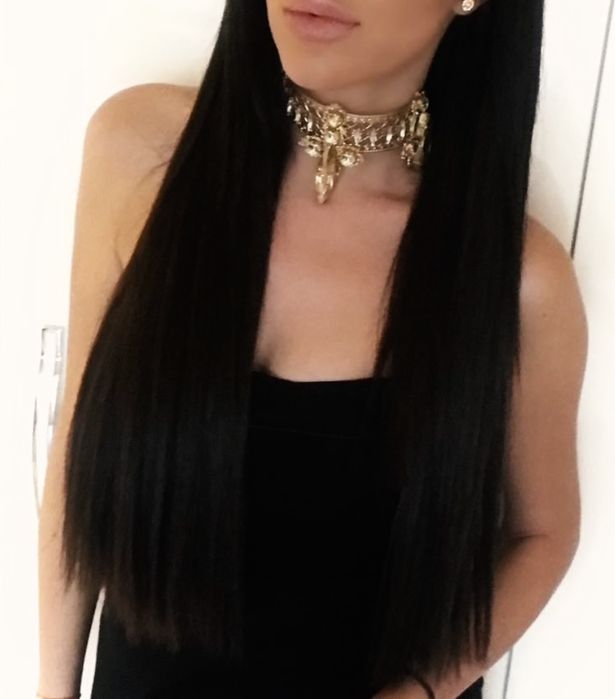 Колие/чокър с камъни