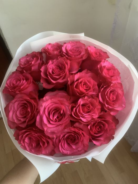 Букет роз 15 шт от