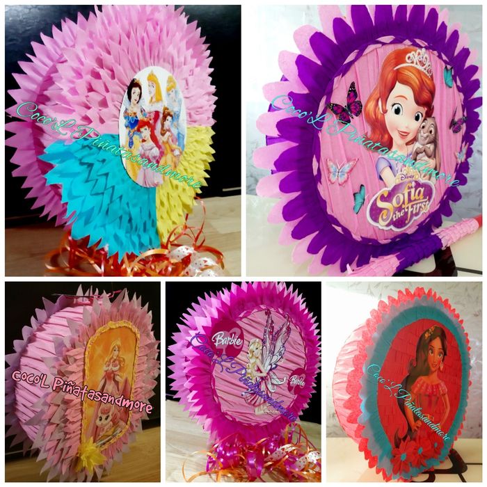 Piñata Anul Nou, Ceas,Minion,Crăciun,PrințesaSofia,Barbie,HappyBDay