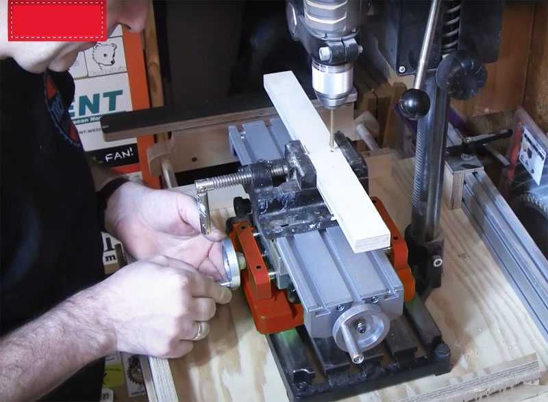 Нова координатна маса XY за бормашина, фреза - Германия