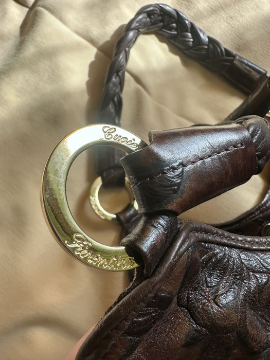 Geanta din piele naturala Hobo Mimi de la Cuoieria Fiorentina, Italia