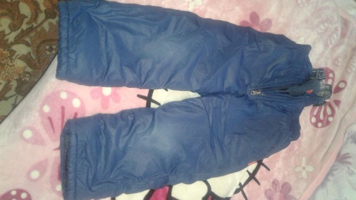 детский зимний комбинезон