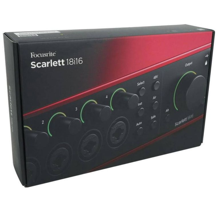 Focusrite Scarlett 18i16 аудио интерфейси (4th Generation)