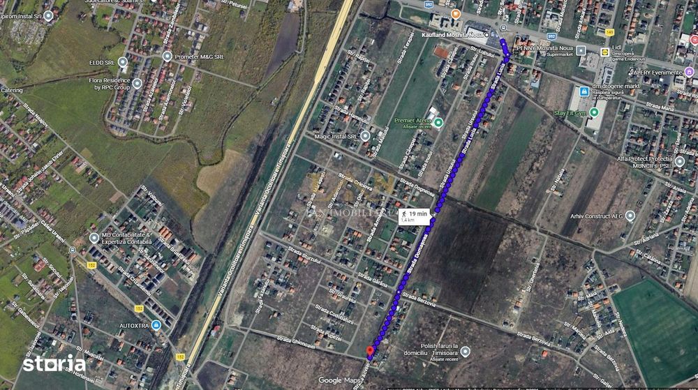 Teren Pentru Duplex Kaufland Mosnita Noua  Comision 0