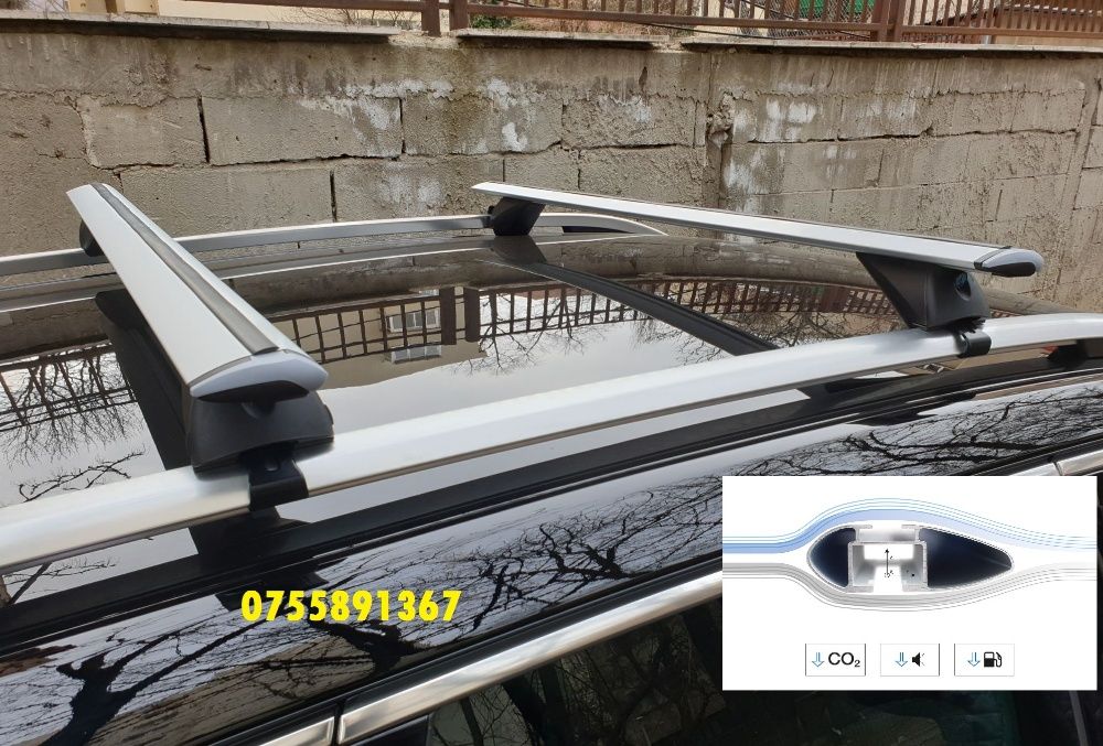 Bare portbagaj Volkswagen Golf Passat T-Roc Tiguan Touareg ID4 / AERO