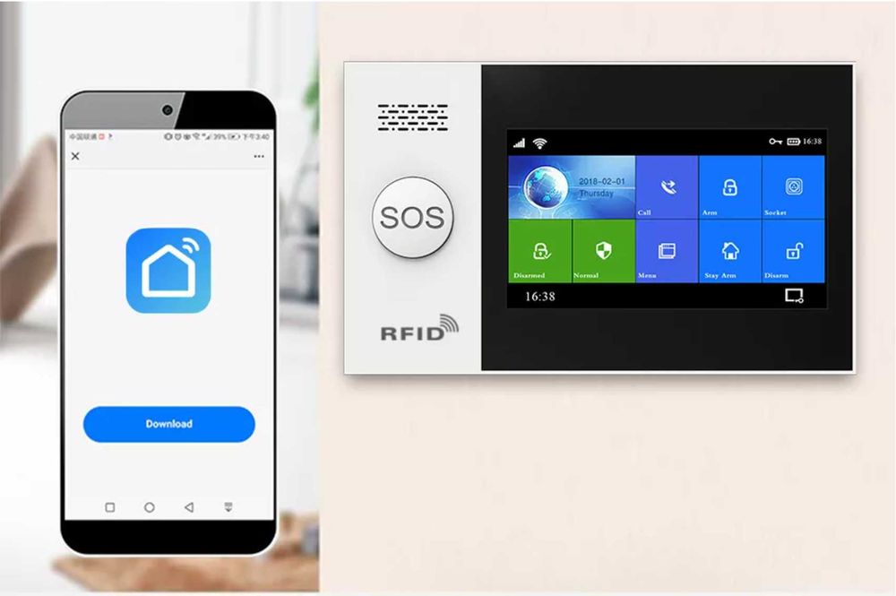 PGST PG-107 Smart Life WIFI GSM 4.3''