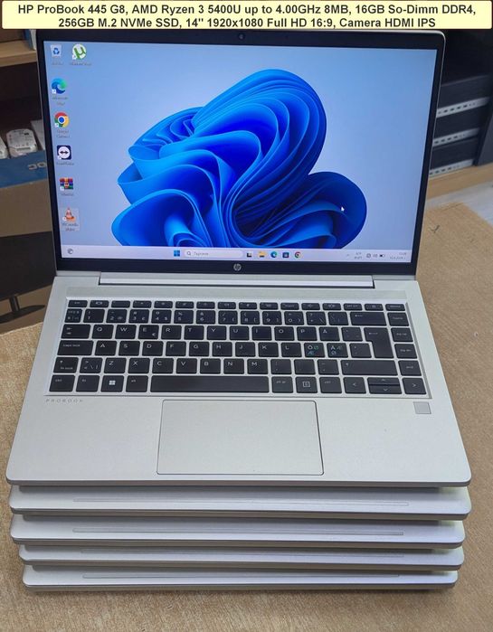 13 вида Бизнес лаптопи HP / Dell / Lenovo / Fujitsu – i5 / Ryzen, SSD, IPS + гаранция и фактура