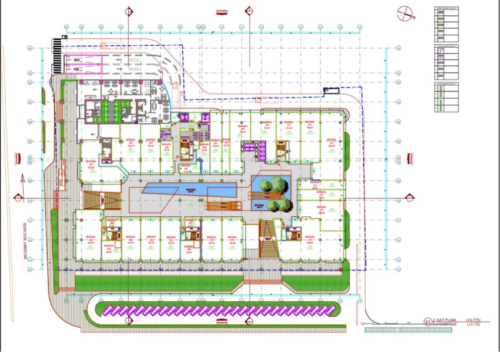 Сдается премиум нежилое помещения в Piramit Mall 148 квадратных 2-Этаж