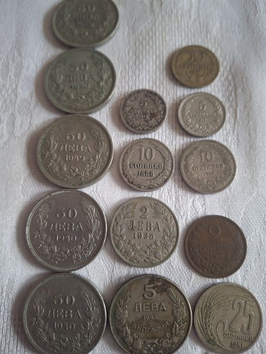 Разни монетки,и стари и не чак толкова