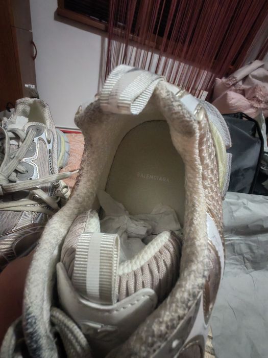 Balenciaga 3XL Eggshell. Noi, cutie, dustbag