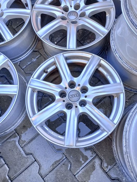 4 jante aliaj 5x112 R17 originale audi A4 A5 A6 Q5