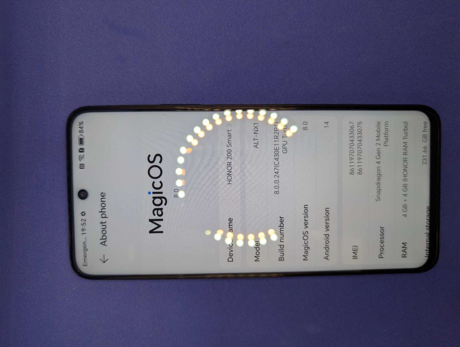 Smartphone Honor 200 Smart - 256GB, Negru