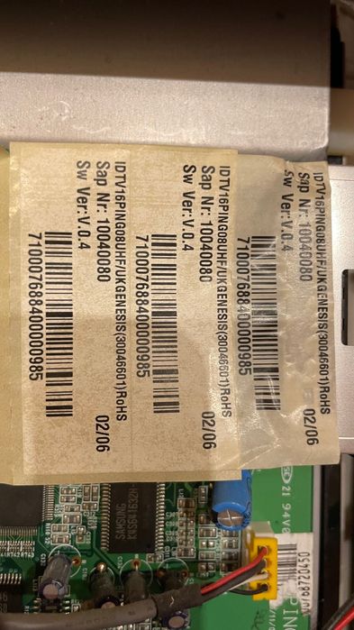 TV lcd 26” Sielbo defect